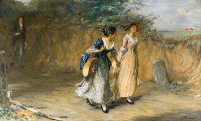 The World Went Very Well Then by John Pettie