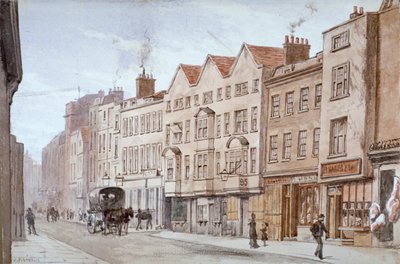Fetter Lane, City of London by John Phillipps Emslie