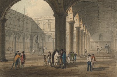 The Quadrangle of the Royal Exchange by John Preston Neale