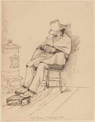 H.K. Brown by John Quincy Adams Ward