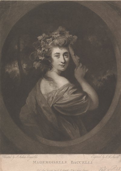 Mademoiselle Baccelli by John Raphael Smith