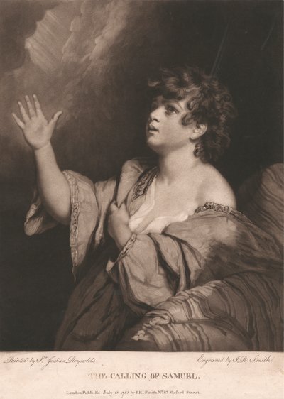 The Calling of Samuel by John Raphael Smith