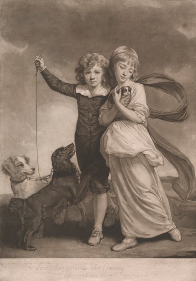 The Clavering Children by John Raphael Smith