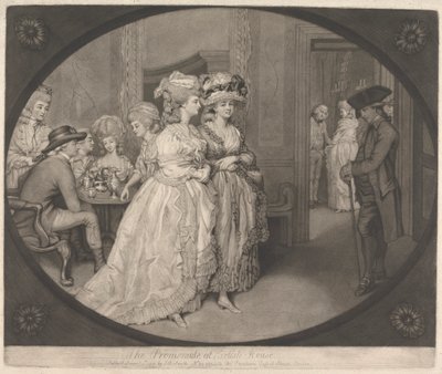 The Promenade at Carlisle House by John Raphael Smith
