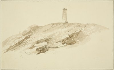 Lighthouse on the Flat Holm by John Reverend Eden