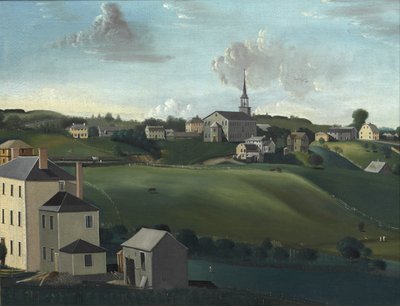 Meetinghouse Hill, Roxbury, Massachusetts by John Ritto Penniman