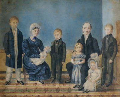 Portrait of a Family by John Ritto Penniman