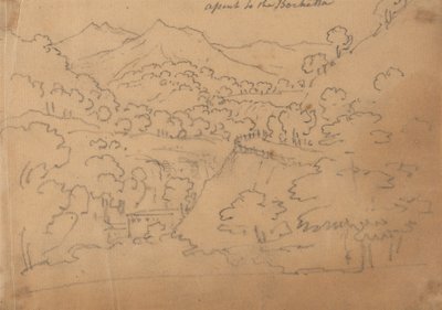 Ascent to the Bochetta by John Robert Cozens