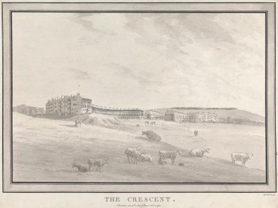 Bath: The Crescent by John Robert Cozens