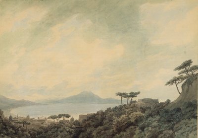 Bay of Naples from Capodimonte by John Robert Cozens
