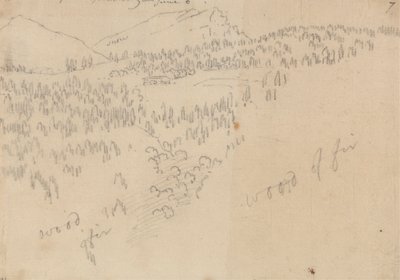 Between Innsbruck and Schönberg by John Robert Cozens