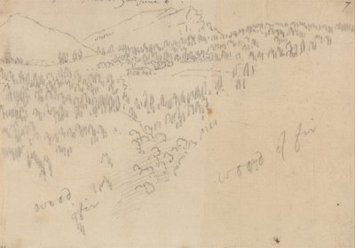 Between Innsbruck and Schönberg by John Robert Cozens