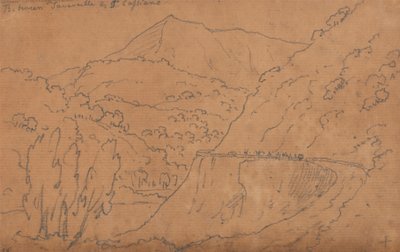 Between Tavernelle and San Casciano by John Robert Cozens
