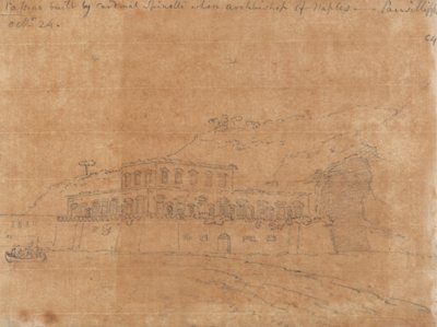 Cassino Built by Cardinal Spinelli by John Robert Cozens