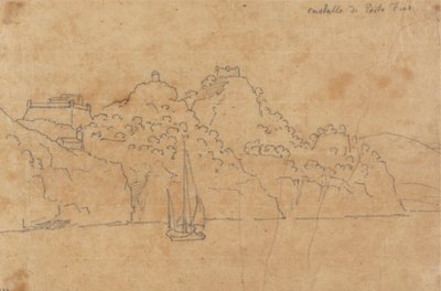 Castello di Portofino by John Robert Cozens