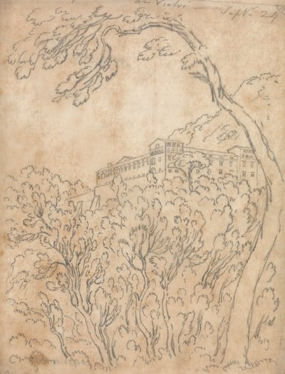 Convent at Vietri by John Robert Cozens