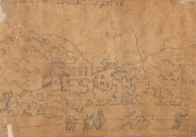 Convent at Vietri, September 26 by John Robert Cozens