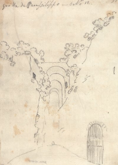 Grotto di Posillipo by John Robert Cozens