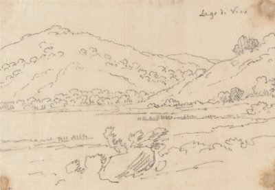 Lake Vico by John Robert Cozens