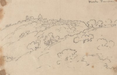 Monte Fiascone by John Robert Cozens