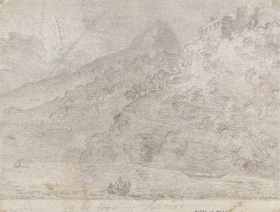 On the Coast of Salerno by John Robert Cozens