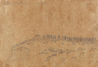 Villa Mellini, July 1 by John Robert Cozens