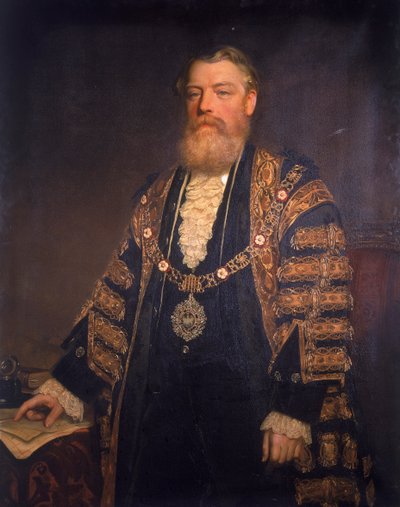 Sir Henry Edmund Knight by John Robert Dicksee