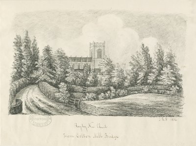 Rugeley Church by John Robert Fernyhough