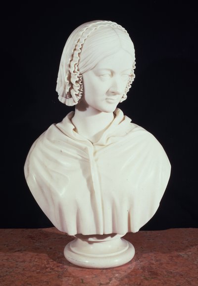 Bust of Florence Nightingale by John Robert Steell