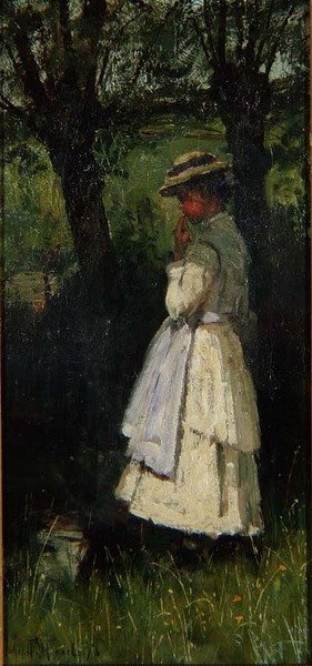 Girl by a River by John Robertson Reid