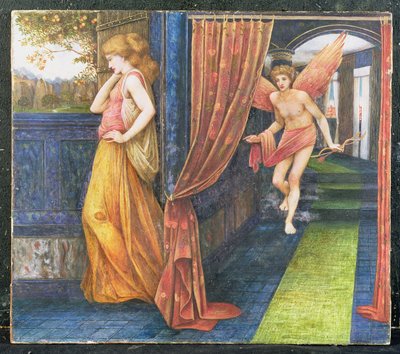 Cupid and Psyche by John Roddam Spencer Stanhope