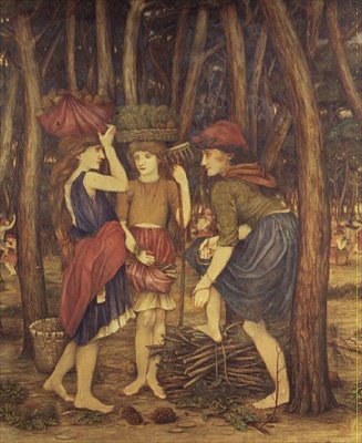 The Pine Woods by John Roddam Spencer Stanhope