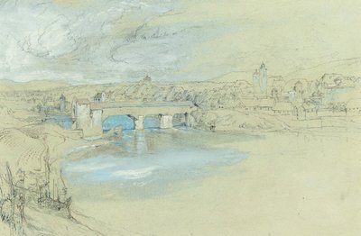 The Bridge of Rheinfelden, Switzerland by John Ruskin
