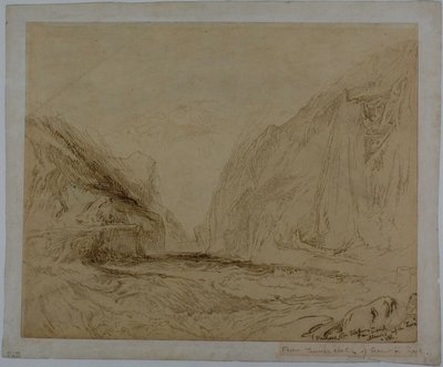 Torrent in Tyrol by John Ruskin