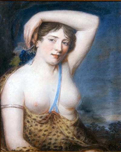 A Bacchante by John Russell