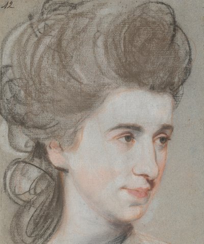 Head of a Lady by John Russell