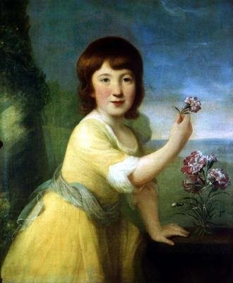 Portrait of Miss Augusta Hirst by John Russell