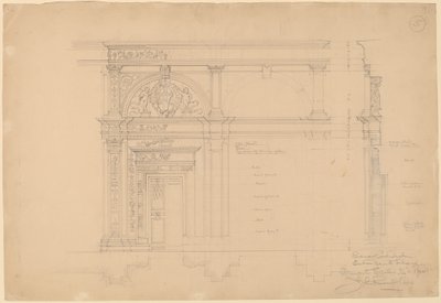 Siena Cathedral, Entrance to Library by John Russell Pope