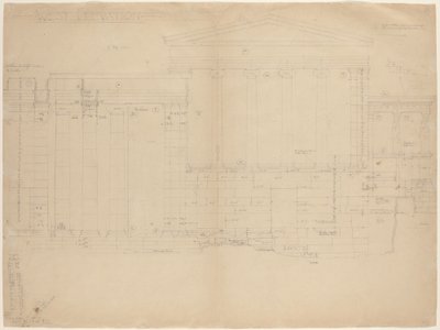 The Erectheum, West Elevation by John Russell Pope