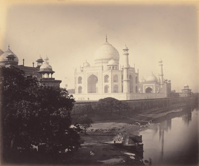 The Taj Mahal, Agra, India by John Saché