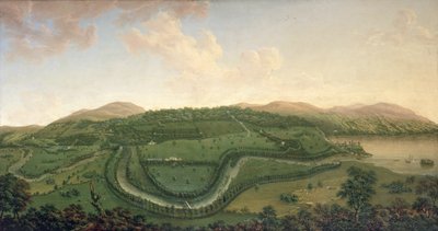 Taymouth from the North, 1755 by John Sanger