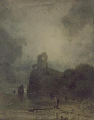 Dolbadern Castle by John Sell Cotman