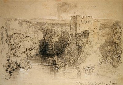 Framlingham Castle by John Sell Cotman