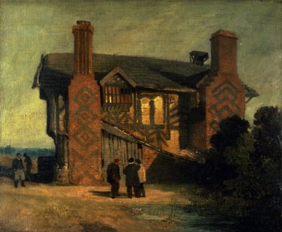 Moreton Old Hall by John Sell Cotman