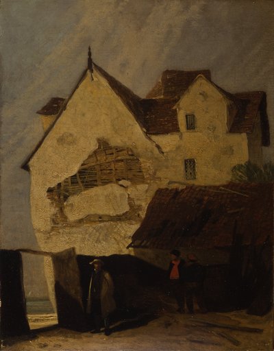 Old Houses at Gorleston by John Sell Cotman