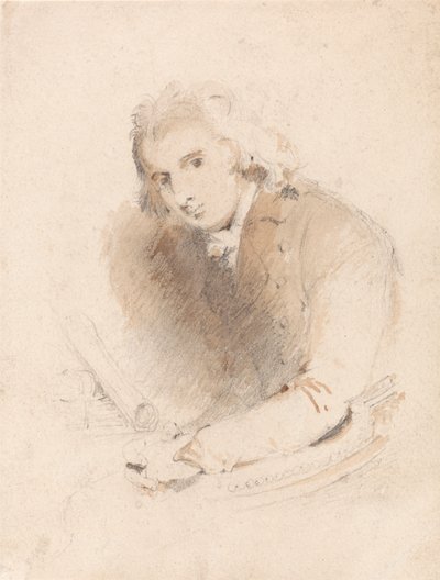 Portrait of a Scholar by John Sell Cotman