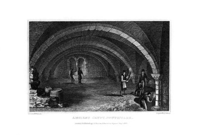 Ancient Crypt, Southwark, 1830 by John Shury