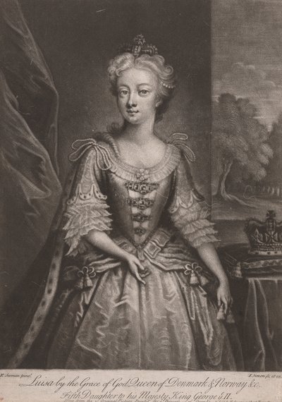 Luisa, Queen of Denmark and Norway by John Simon