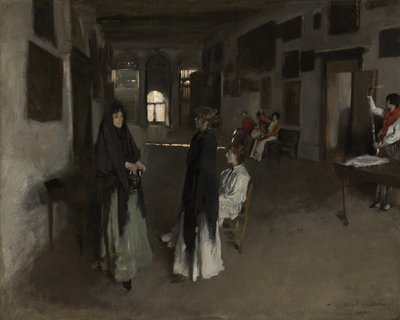 A Venetian Interior, c.1880-82 by John Singer Sargent