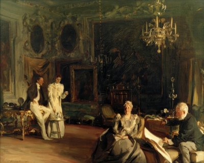 An Interior in Venice by John Singer Sargent